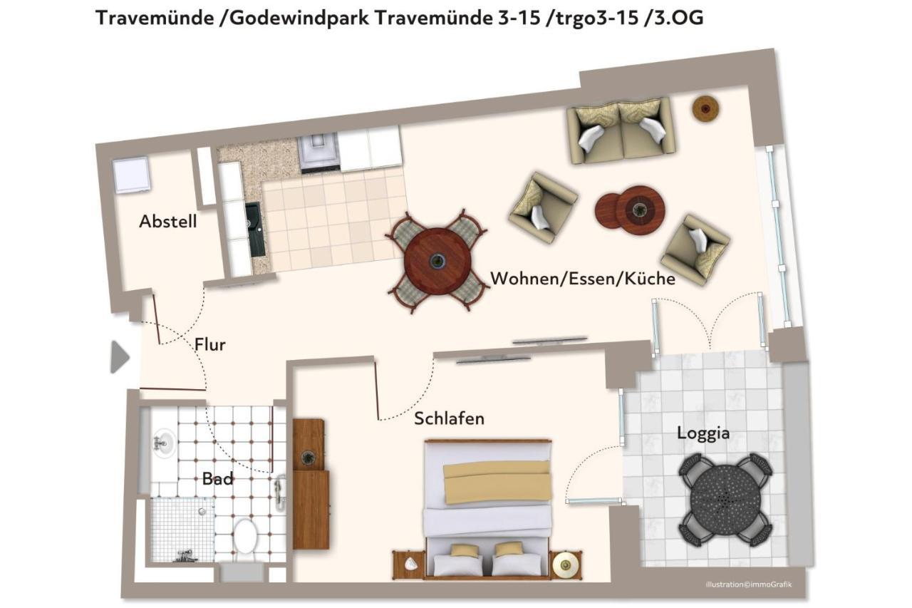 Apartment Godewindpark Travemünde Godewindpark Travemünde 3-15 *